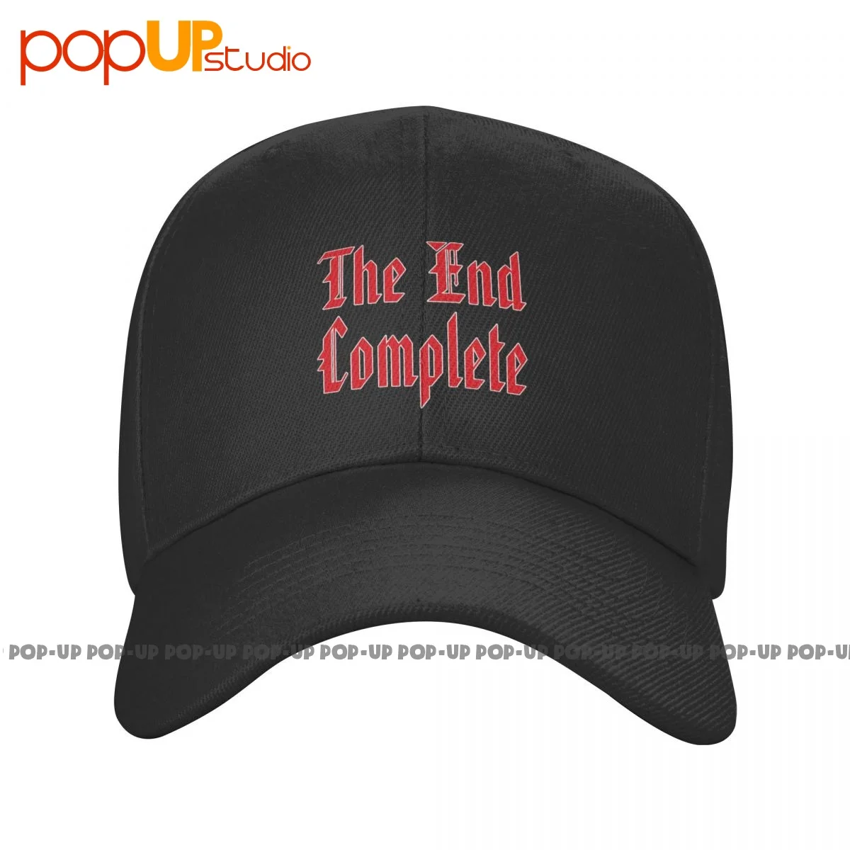 Design Obituary Cd Cvr The End Complete P-299 Peaked Caps Trucks Hat Harajuku Hot Selling Baseball Cap