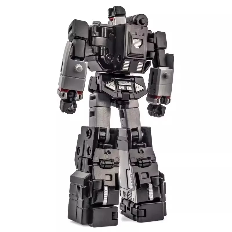 EN STOCK Transformation Newage H21 NA H21B Black Soundwave con cintas 10,5 cm Mini escala G1 figura de acción con caja
