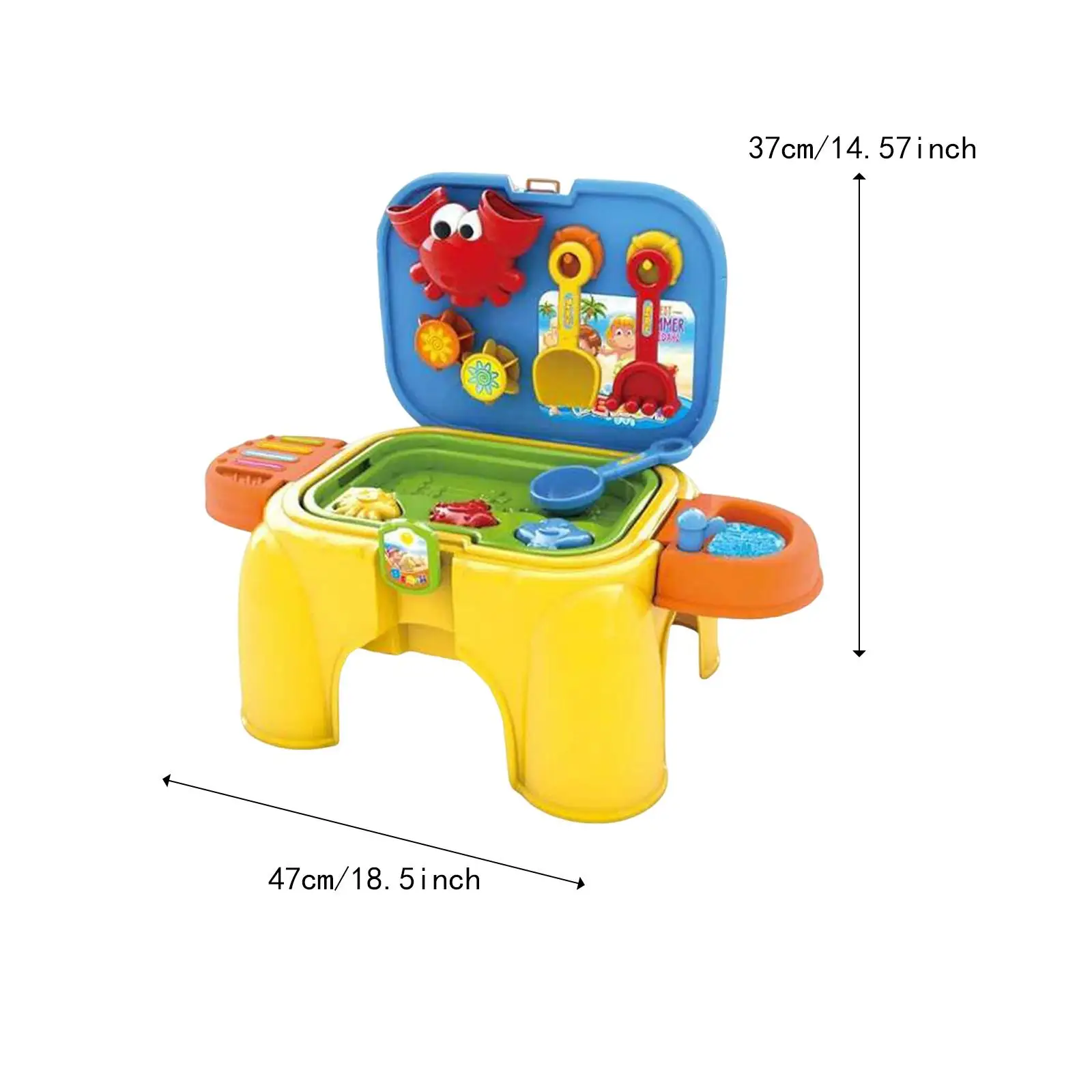 Beach Sandpit Toys Kids Sand Chair Decoration Decorative Multifunctional Educational Toys Sand Water Table for Outdoor Boys