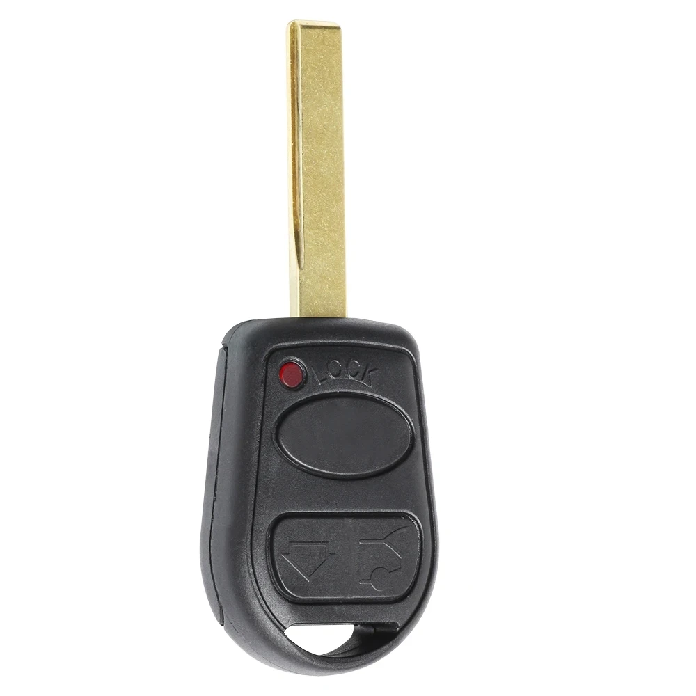 DIYKEY 3 Buttons Car Key Fob FCC ID: LX8FZV For Land Rover L322 VOGUE HSE 2002-2008 315MHz 433MHz Smart Remote With ID44 Chip