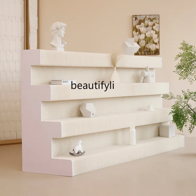Multiple-Story Exhibit Display Rack Foldable Floor Zhongdao Window Shopping Mall Product Display Rack