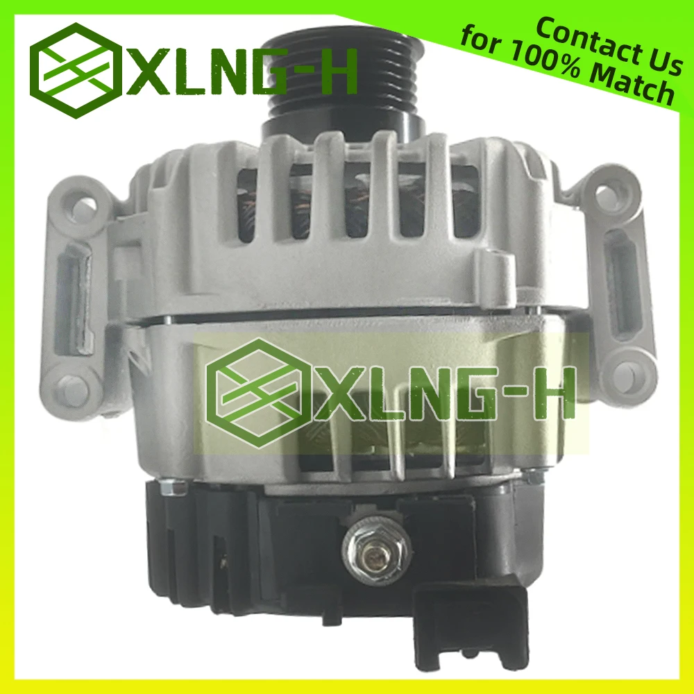 200A 12V CW 6-Groove Alternator for MERCEDES BENZ W212 E250 W164 ML250 W166 GLE300d  OM651 0009062822 0009068504 A0009062822