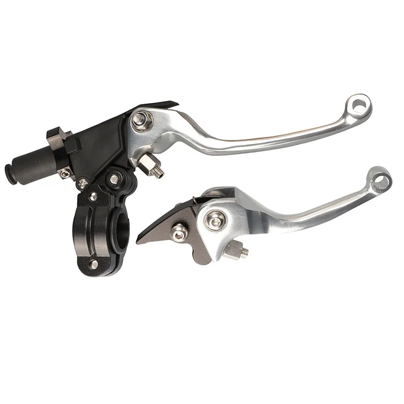 7/8'' 22mm Motorcycle Foldable Adjustment Handlebar Brake Clutch Levers Drum Brake Handle for Dirt Pit Bike Kart ATV Accessories - view 6