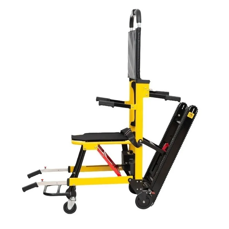 Electric climbing wheelchair Small and lightweight folding disabled people go up and down the stairs Fully automatic
