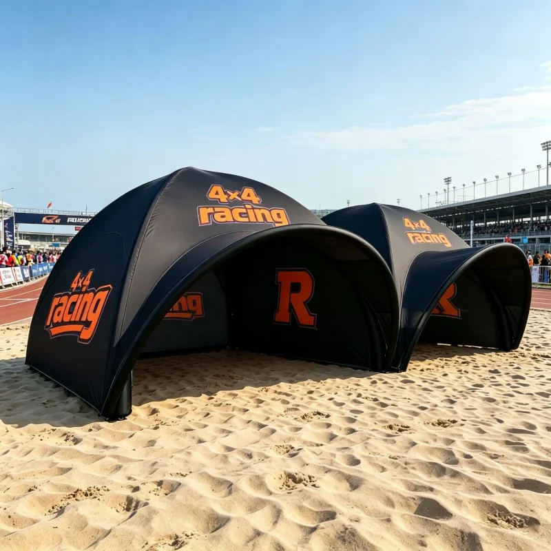 【Direct Factory Sale】Professional Airtight Inflatable Event Tent Custom Logo Air Sealed Dome For Karting Racing Sports