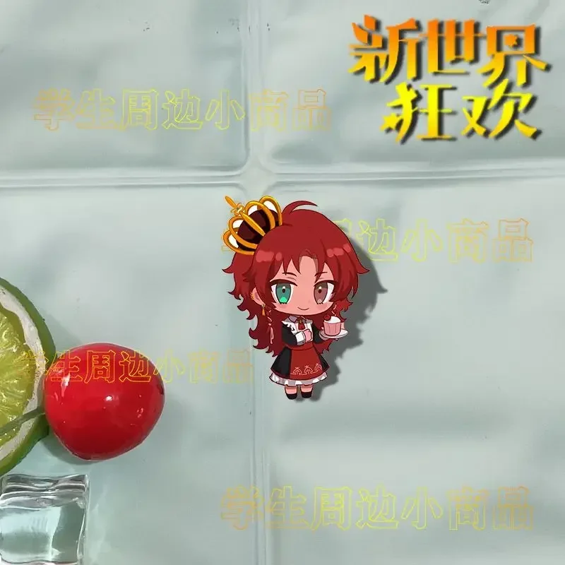 10шт Косплей: Карнавал ‌   Акриловый значок Overture Quincy, мультяшные булавки, украшение «сделай сам», аксессуары для рюкзака, одежды, милый подарок Лолиты