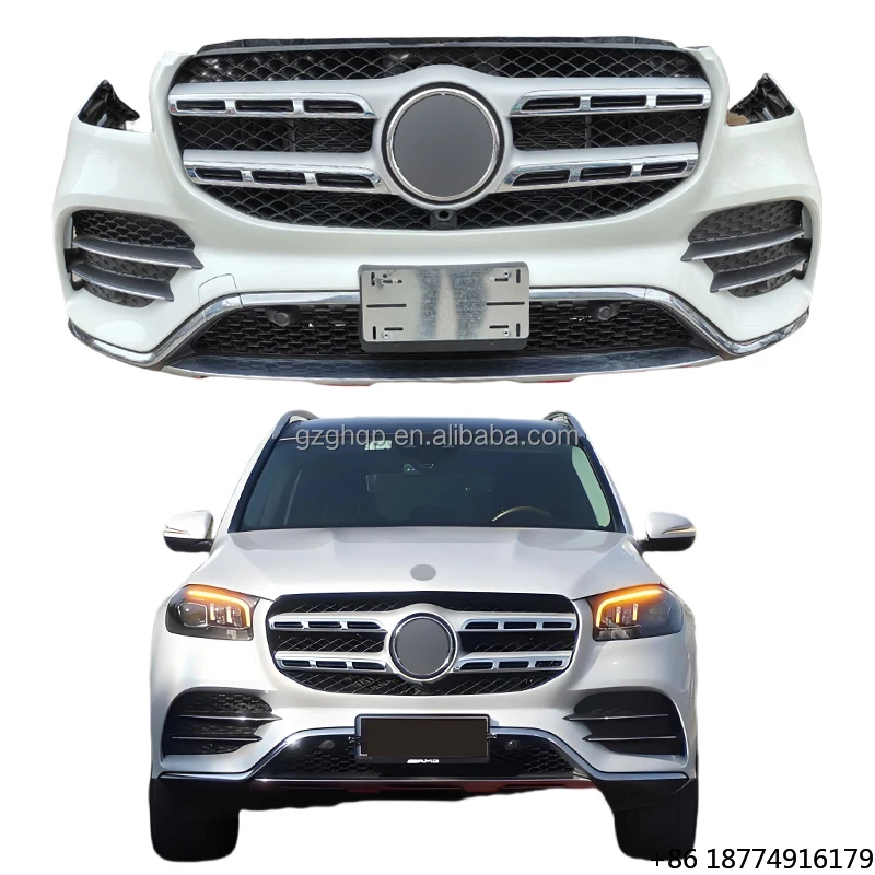 

Original Second-hand Front Bumper with Grille Radiator Suitable for GLS 2022-2023 W167 Car Bumper