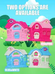 Girl Princess Castle Toy Villa House CHILDREN'S Home Doll House Internet Celebrity Girl Birthday Gift Toy 1pc