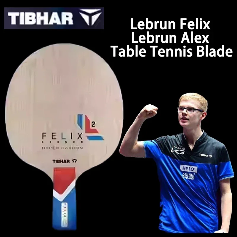 TIBHAR Lebrun Felix Lebrun Alex Table Tennis Blade 7-layer Carbon Fiber Good Control Offensive Bat Board for Professional Player