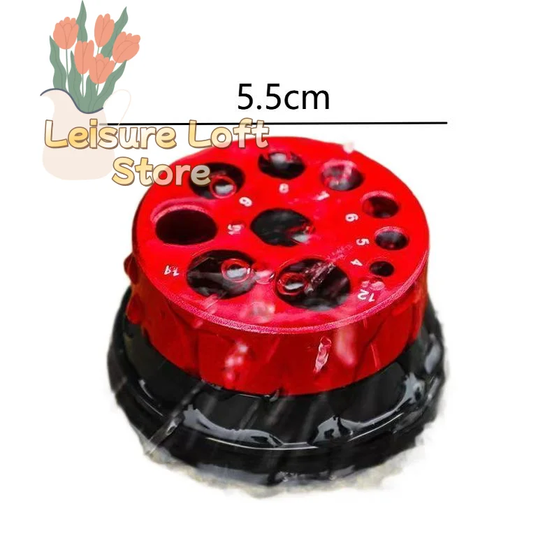 Red Dust Extractor Attachment for Impact Drills Mess-free Dust Debris Removal Tool for Electrician Carpenter Drilling Work