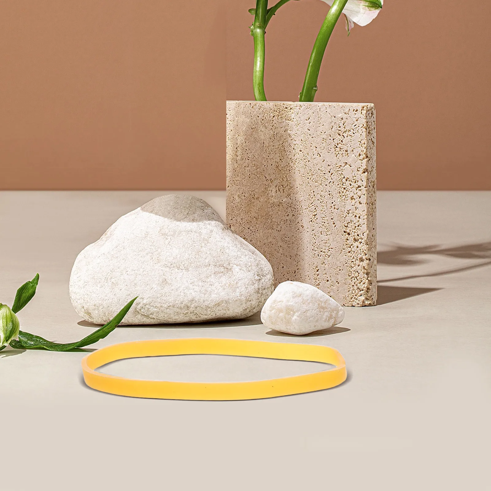 

300Pcs Extra Large Yellow Rubber Bands Wide Thick Stretch High Elastic Bands Office File Folder Book Strap Elastic Band