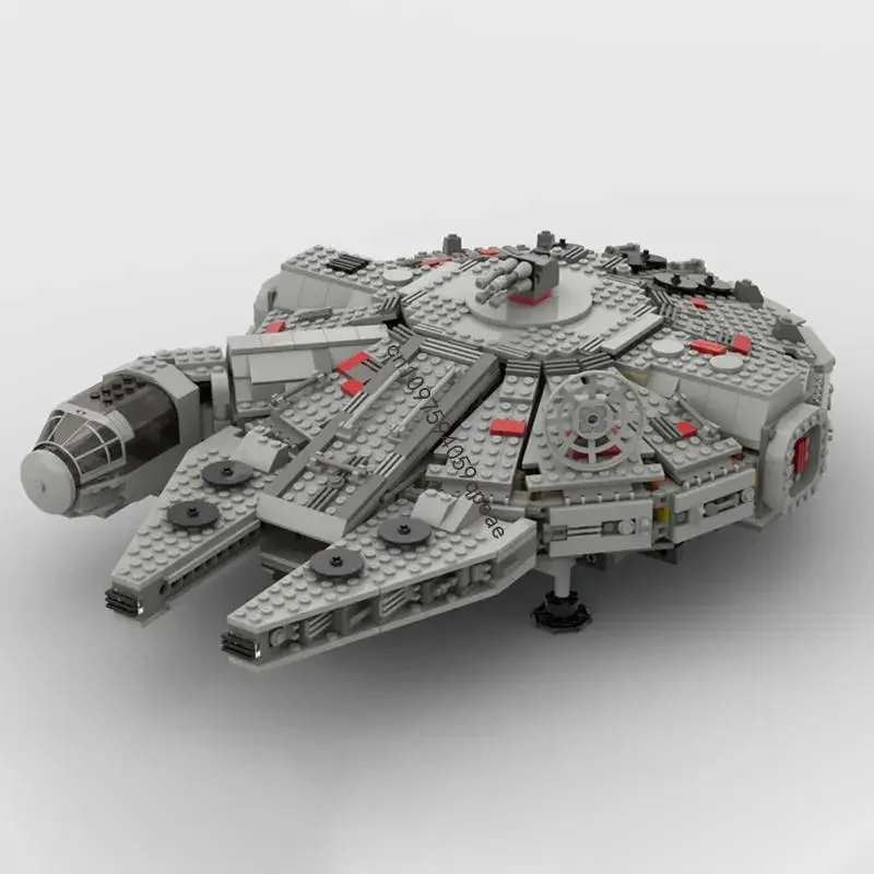 

Новый 1694 шт. знаменитый звездный боевой фильм Moc Millennium модель космического корабля Diy креативные идеи детские игрушки подарки на день рождения головоломка на заказ