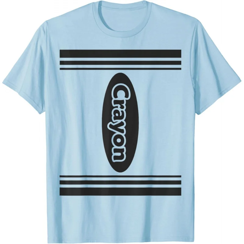 Crayon tshirt Halloween costume for Men Women adult size funny COO shirt idea graphic tee