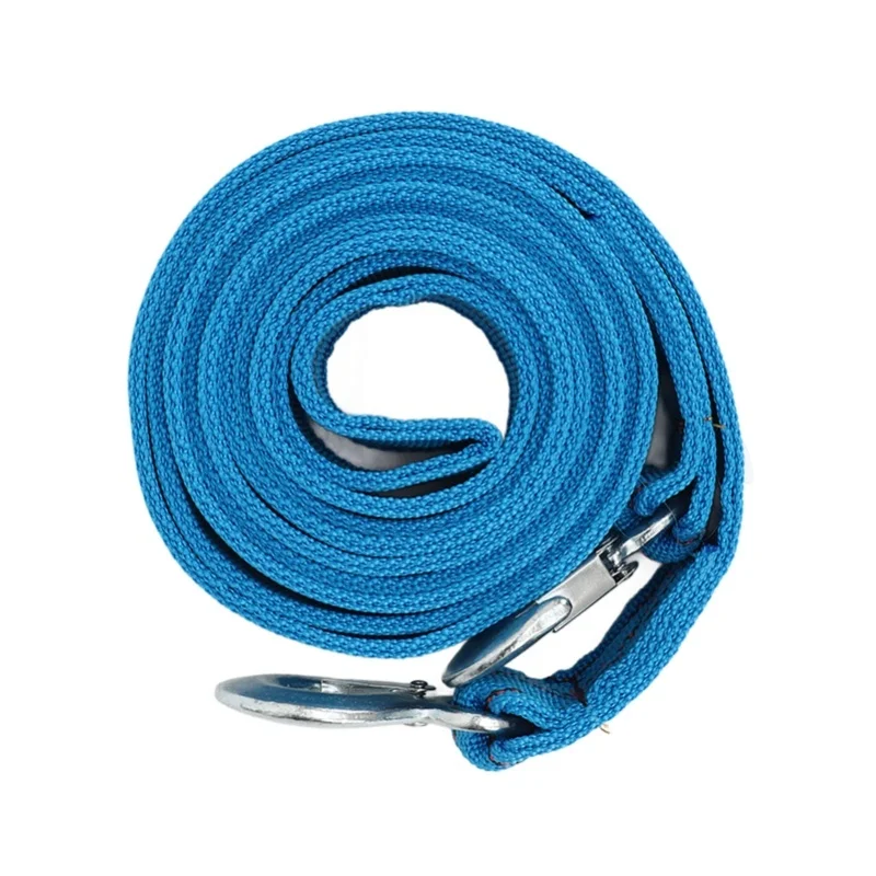 Tow Strap With Hook 13ft Length 5 Ton Load High Strength Nylon For Automobile SUV RV Trailer ATV