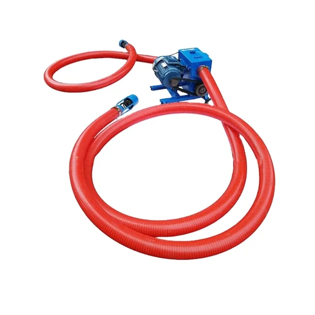 Small dragon screw feeder hose wheat corn large suction grain  machine