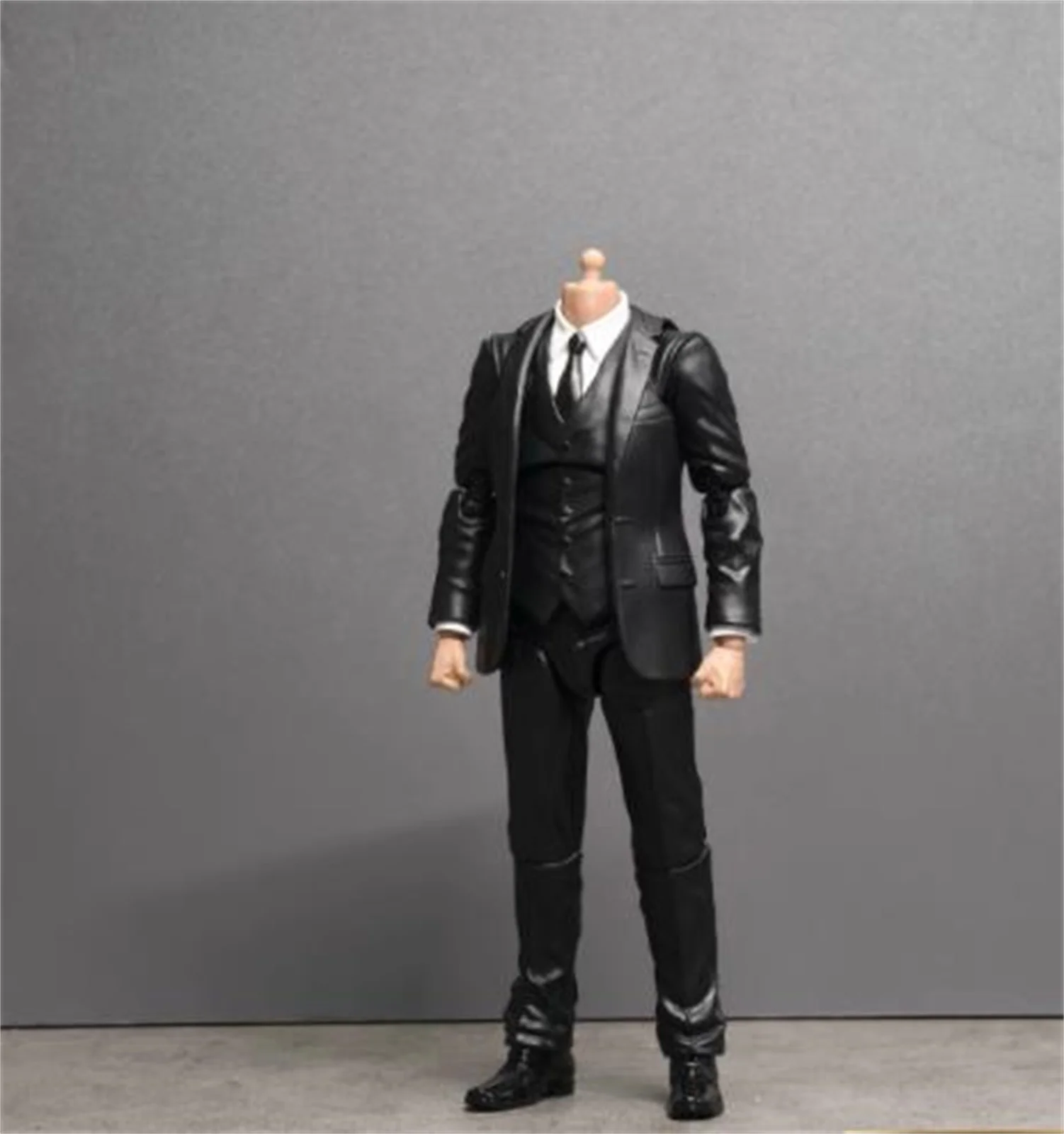 

1/12 Scale Male Black suit 3.0 Body Anime Doll Toys Model for 6 " figure Model 6Inch Action Figure Anime Body