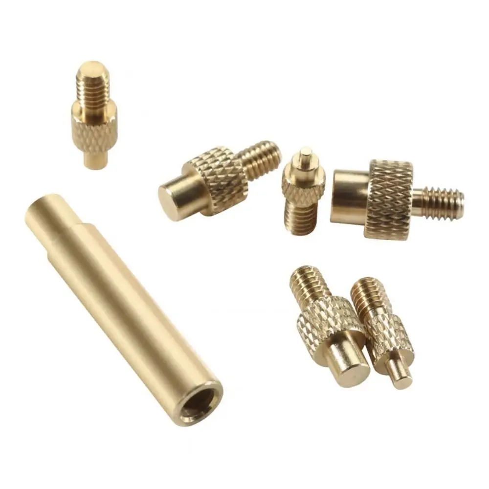 

M2-M8 Heat Insert Nut Iron Tip Internal Thread Head Durable Brass Thread Embedded Kit Metal Fast Heat Conduction