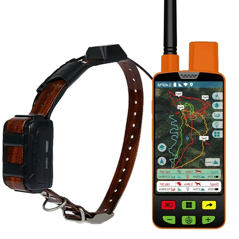 

Dog Tracker Pet Training & Behavior Products GPS Tracking Device Hunting Dog Collar With Handheld