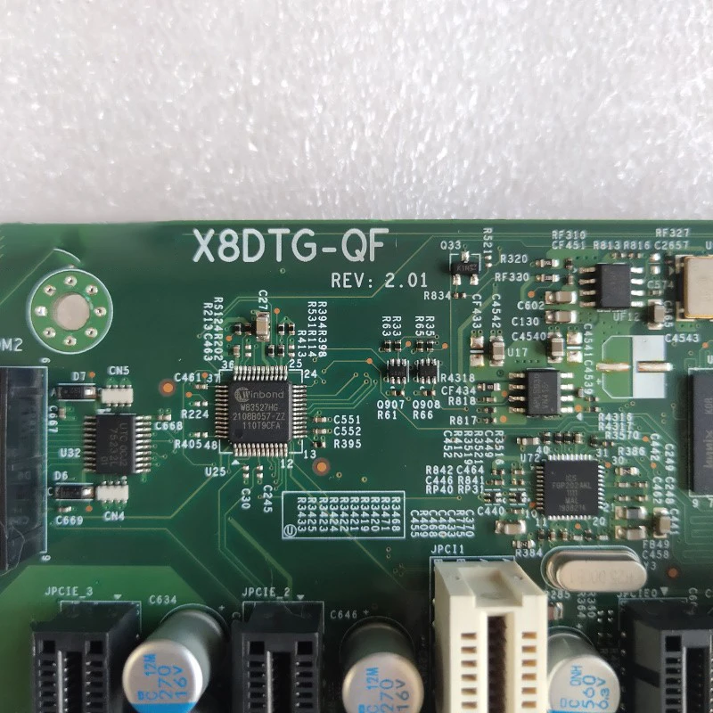 

Оригинальная материнская плата X8DTG-QF для серверов Supermicro с поддержкой двух процессоров Xeon X58, 1366-контактный разъем, чипсет 5520, для медицинских рабочих станций