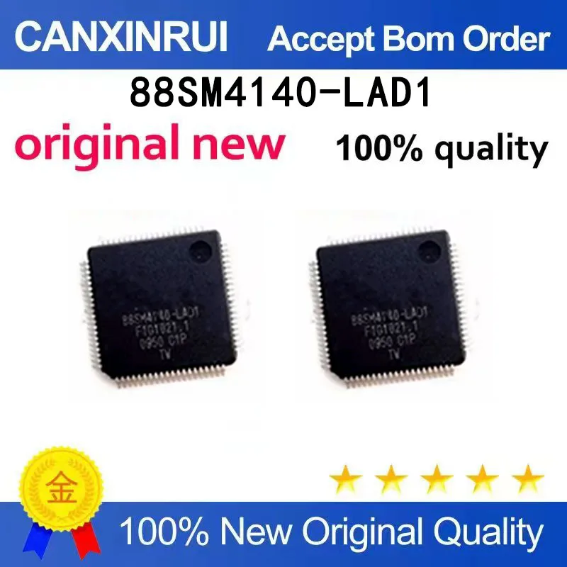 (5pcs-100pcs）Brand new original 88SM4140-LAD1 88SM4140 QFP80 spot chip IC