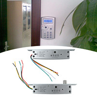 Electric Drop  Door Lock  Structure Electric Door Strike Lock LED Display Time Delay Antirust for Door Access Control