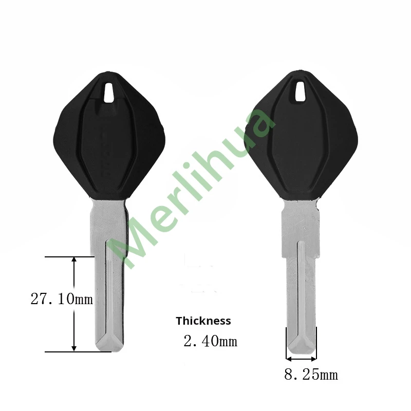 Ducati motorcycle key, suitable for: Ducati Streetfighter V4 V4S V4SL V2 Freedom 800 motorcycle key embryo(Can install chips)