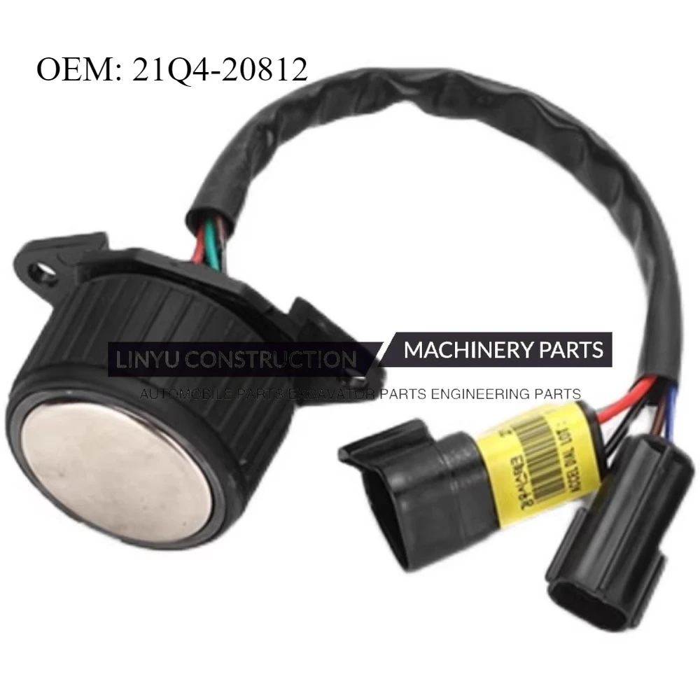 

21Q4-20812 новые аксессуары для экскаваторов Hyundaii R130 R150 R215 R 225-9 регулятор заслонки регулятора (двойная вилка)