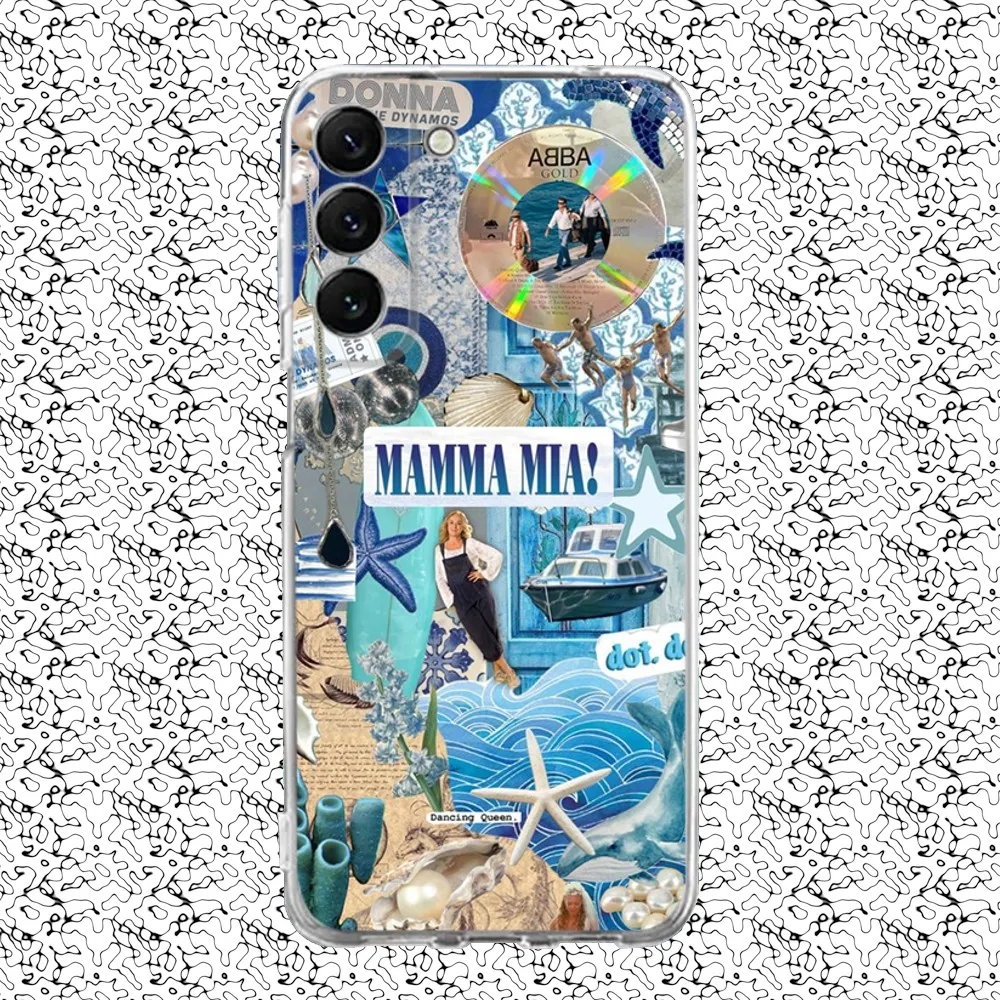 Musical Movie Mamma Mia Phone Case Silicone For Samsung S30,S23,21,22,20 Ultra,S20 FE lite,S10,9,PIus Note20ultra Cover Clear