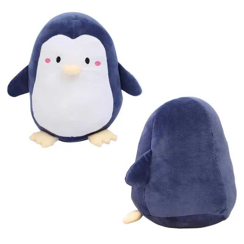 Pingüino de peluche, muñecos de pingüino de dibujos animados de 9,8 pulgadas, animales suaves, juguetes de peluche de pingüino, almohadas de juguete de peluche para niños y adultos