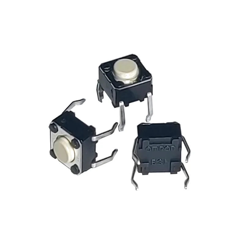 5PCS B3F Japão Mouse Micro interruptor médio para M185 M215 G300 G402 G602 M570 Botão Mouse Micro Swtich 6x6x4.3mm
