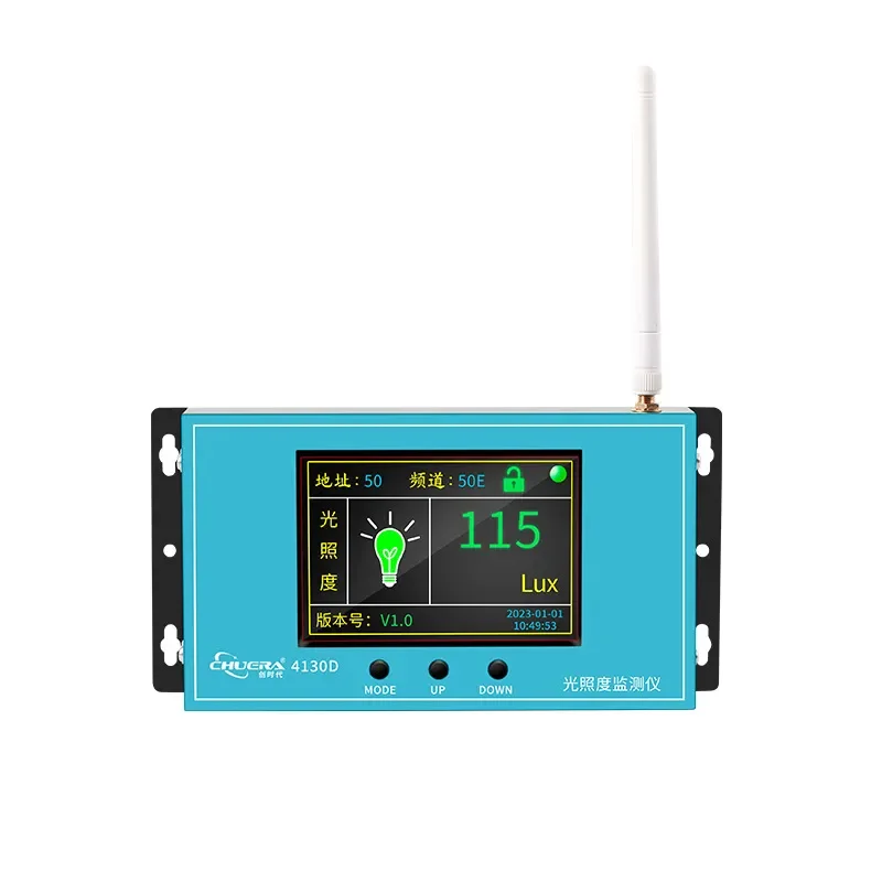 Chuangdai 4130D Wireless Digital Illuminance Detector High Precision Illuminance Meter Digital Display Illuminance Meter