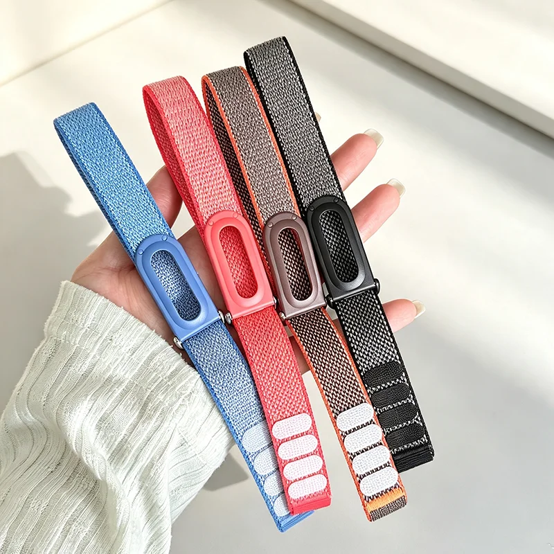 Sport Nylon Replacement Band For Google Fitbit Air Breathable Sweatproof Quick Dry Lightweight Soft Strap Men Women