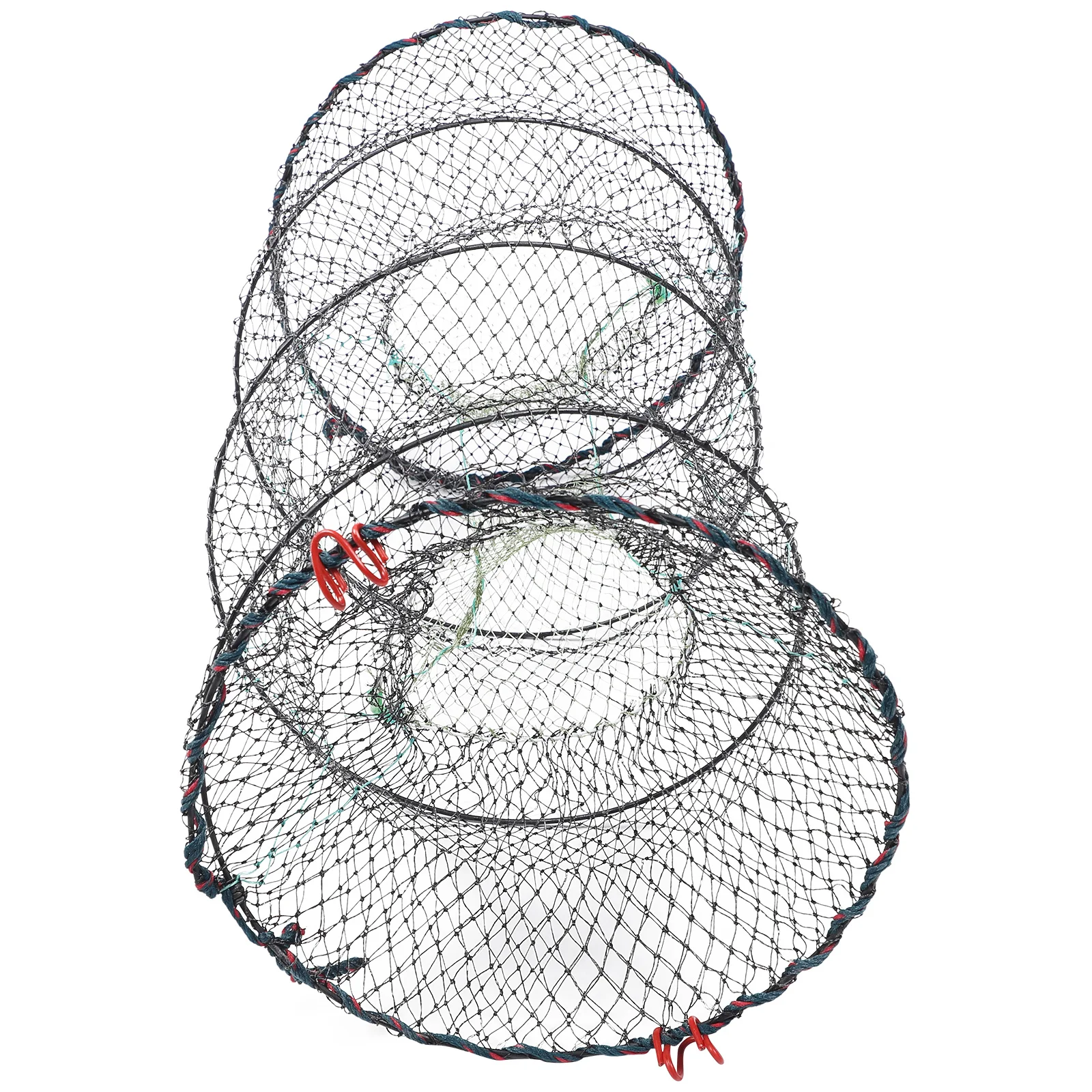 

Spring Cage Fishing Net Ultra Dense Mesh Big Size Foldable Trap For Shrimp Crab Lobster Crawfish Fish Saltwater Freshwater Mesh