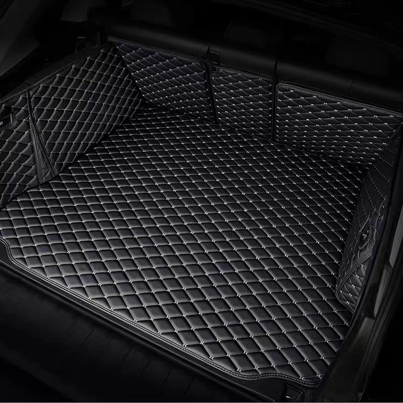 Custom Car Trunk Mats Fit For Porsche Taycan Sport Turismo 2020-2022 2023 2024 2025 2026 Auto Cargo Liner Pads Car Boot Carpet