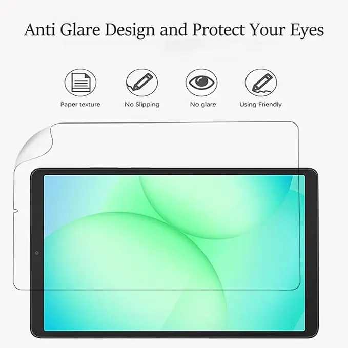 Like Paper Film 2Pcs For Samsung Galaxy Tab S9 S10 FE Screen Protector Write Like on Paper Galaxy Tab S11 S8 A11 A9