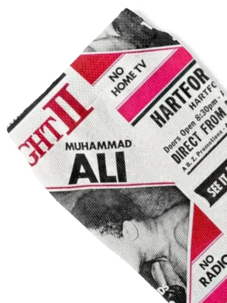 Boxing T-Shirt and Poster: Super Fight Socks ankle cute hiphop Stockings man Men Socks Women's