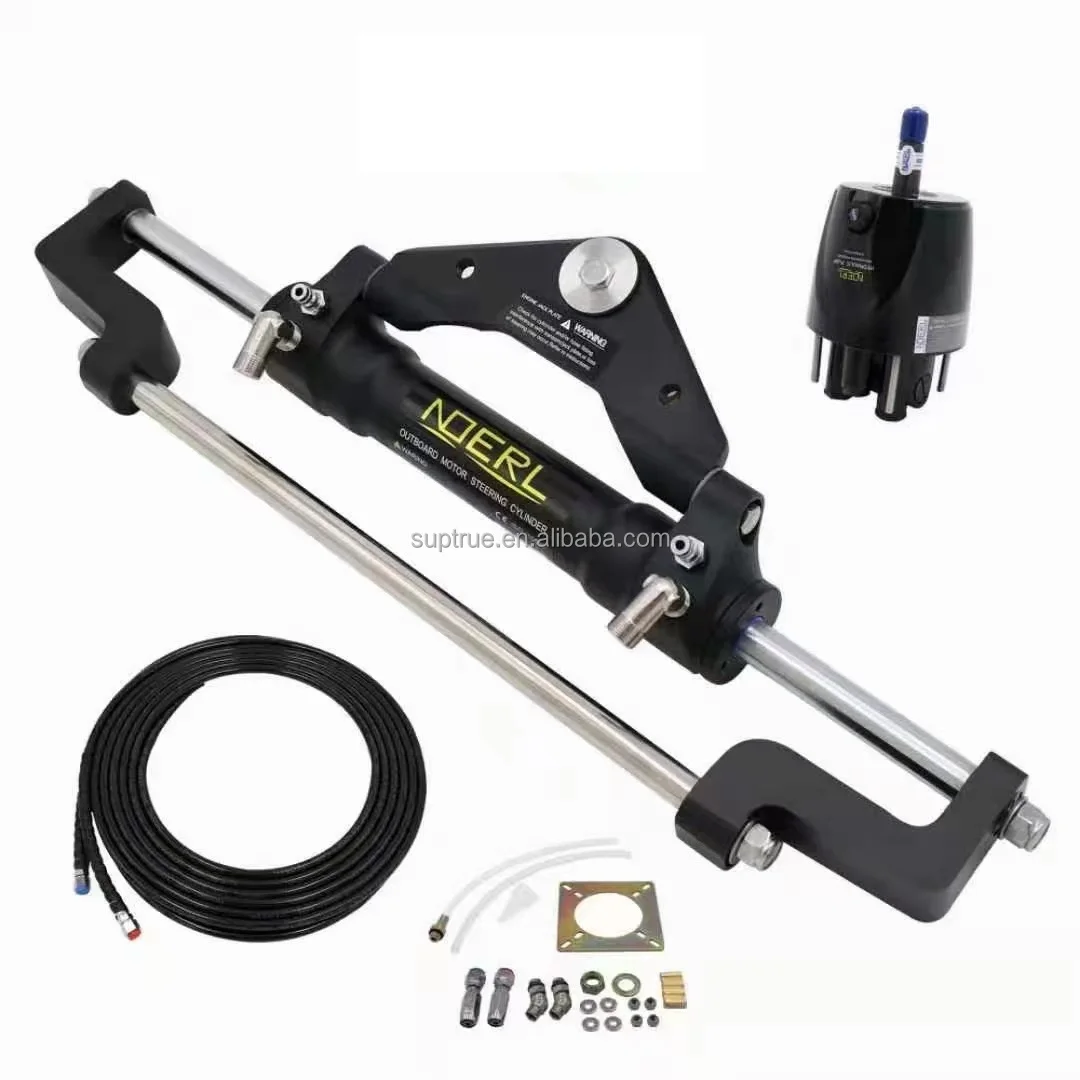 

Marine Hydraulic Steering Gear System With Cylinder Hydraulic Outboard Power Steering System Kit 90HP/150HP/300HP