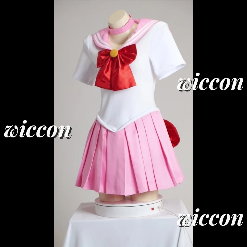 Anime SailorMoon kostiumy Cosplay Tsukino Usagi Chibiusa Hino Rei sukienka JK jednolite Halloween karnawałowe ubieranie się na imprezę dla kobiet