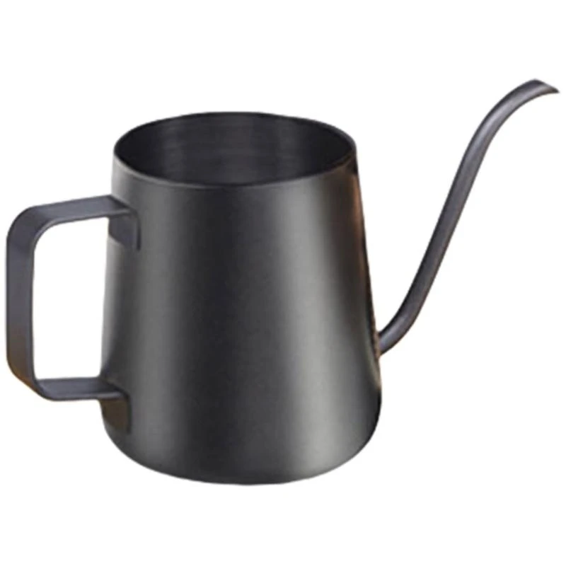 

652F 250ml Long Spout Coffee Filter Kettle Kettle with Comfortable Grip Great for Home and Office Cafe Shop Use