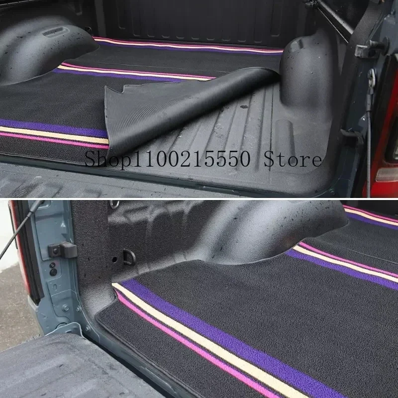 Car Trunk Cargo Liner Cover Anti Scratch NOWNICE Colorful Mats For Dodge Ram 1500 TRX 2021 2023 Protector Accessories