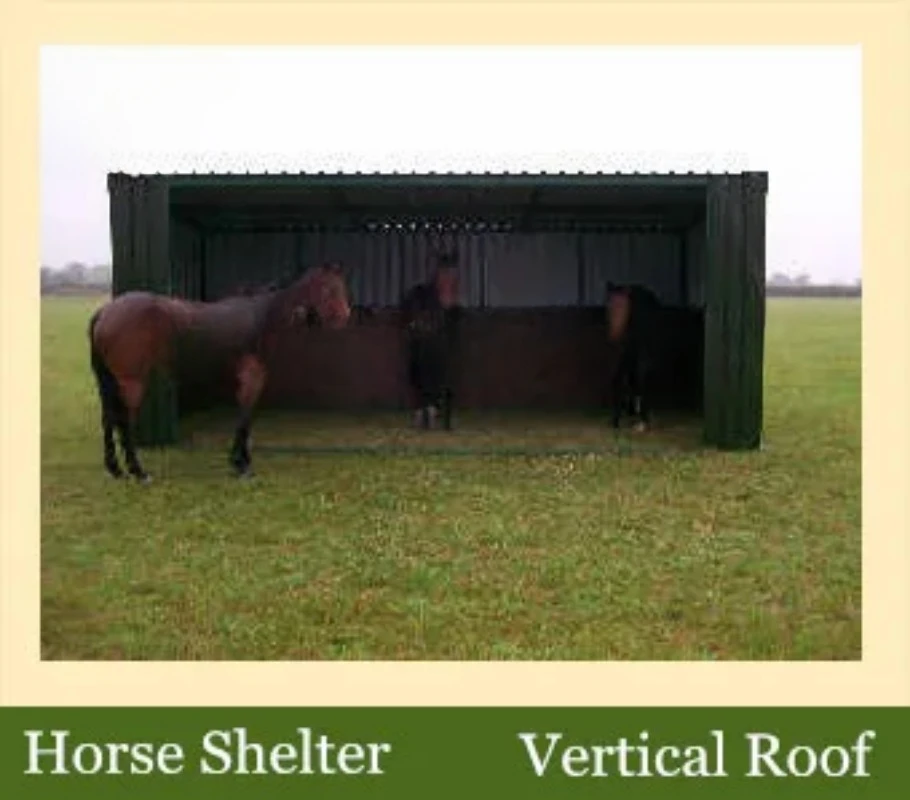 High Quality and Professional Horse Shelter Horse Barn Horse Stable