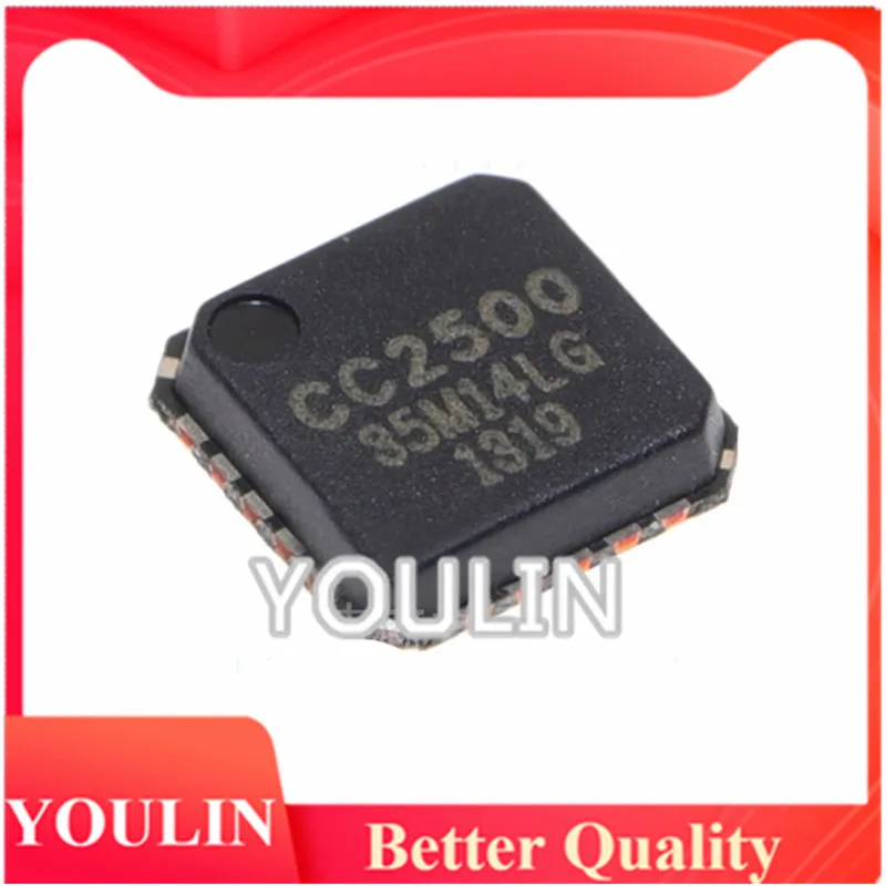 5pcs New original authentic CC2500RTKR  CC2500 QFN20 2.4G wireless RF chip