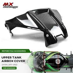 Carbon Fiber Upper Fuel Tank Air Box Cover Fairing Cowling For KAWASAKI NINJA ZX10R ZX 10R 2011-2023 2024 Motorcycle Accessories