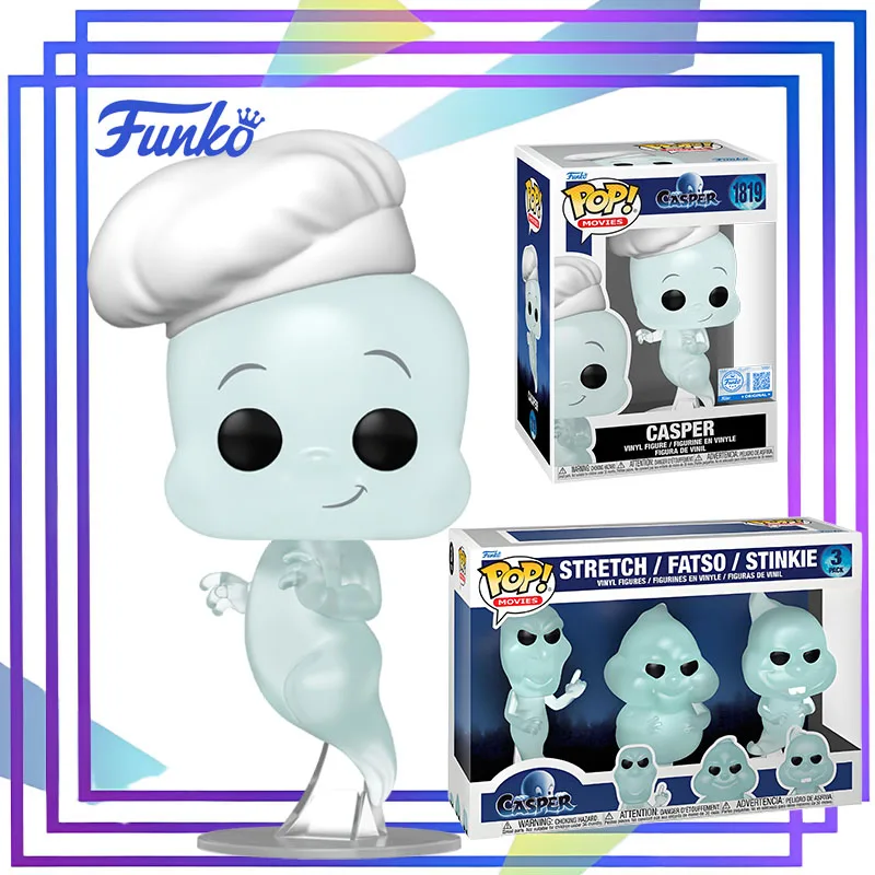

FUNKO POP《Casper The Friendly Ghost: 30th Anniversary》Anime Action Desktop Decoration Ornament Model Toys Collectible Model