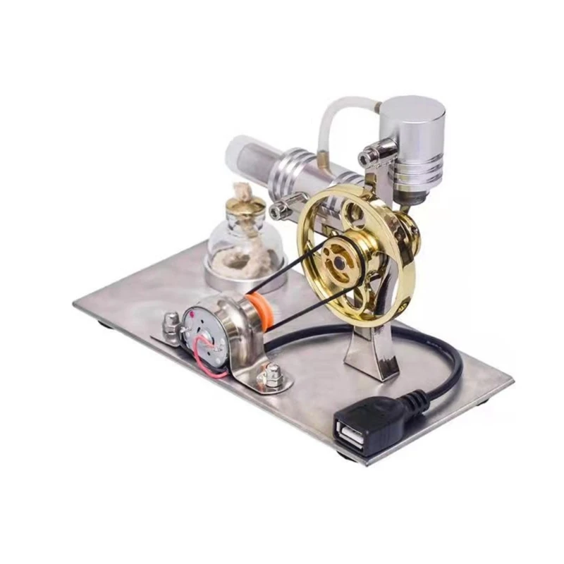 Compact Educational Model Stirling Engine Model Experiment Model Educational Toy Stirling Engine Model for Science Gift