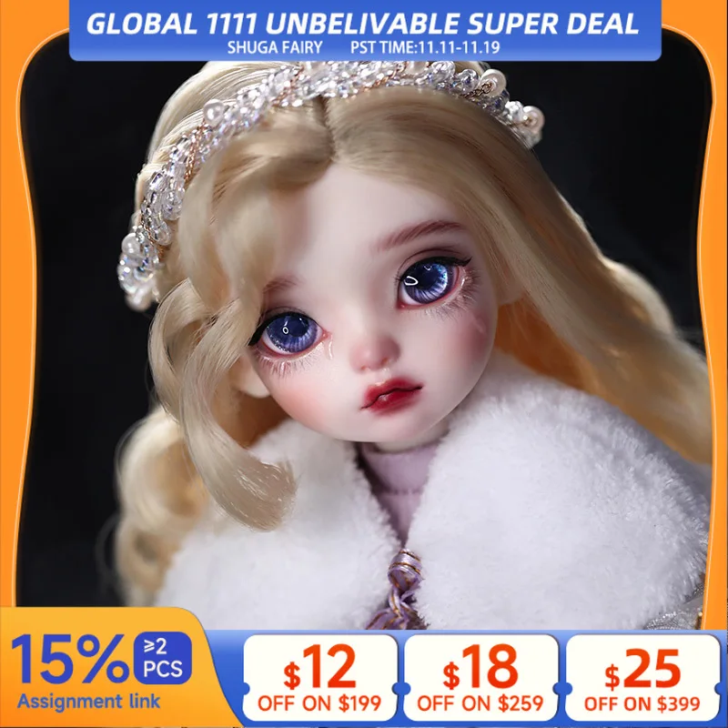 

Shuga Fairy Jin 1/6 BJD Doll Full Set M Resin Toys for Kids Surprise Gift for Girls Yosd Ball Jointed Doll Dropshipping 2020