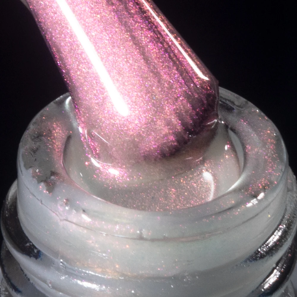 KODIES GEL New Chrome Pink Top Coat Gel UV smalto per unghie Shell Pearl Gel Finish Sealer No Wipe smalto per Manicure Nail Art Studio