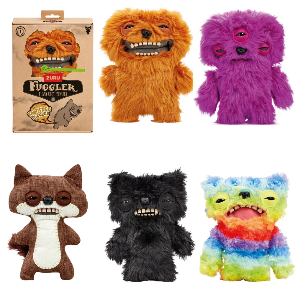 

Fuggler Plush Budgie Fuggler Edition And Laboratory Misfits Edition Funny Ugly Monster Toy Bucktooth Doll Birthday Gift