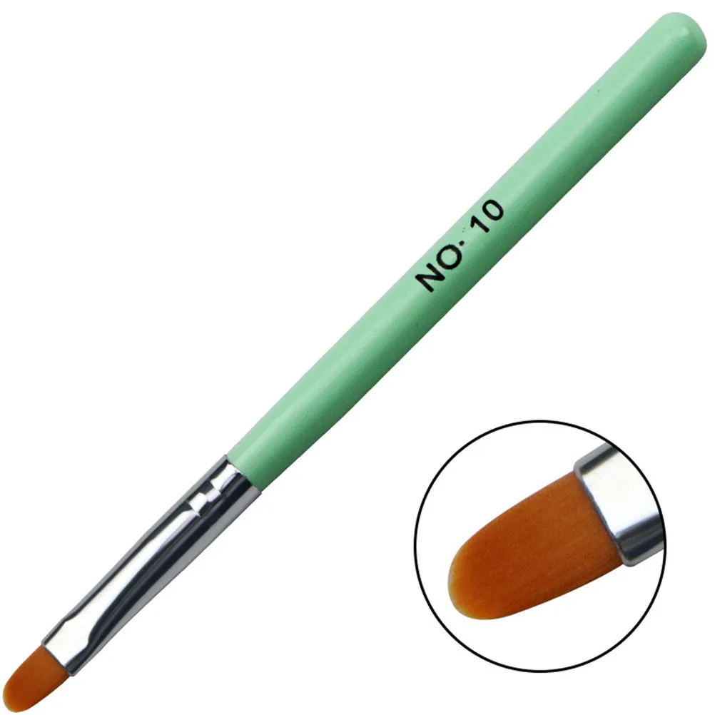 

Набор кистей для дизайна ногтей с деревянной ручкой: точечные, для росписи, цветные, для маникюра своими руками, для точной детализации