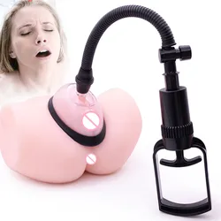 Bomba de succión de clítoris para mujeres, Juguetes sexuales con bomba de vacío Manual, productos sexuales para adultos, estimulador de Vagina, tienda sexual